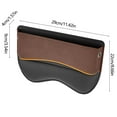 thumbnail image 3 of Tgbvmt Seat Storage Box, Multi-Functional Car-Mounted Storage Box for Seat Gaps, Organizes Keys, Wallets, Phones, Convenient Space-Saving Accessory for Cars SUVs Trucks Keeps Your Car Interior Neat, 3 of 6