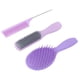 thumbnail image 5 of Cepillo de peinado, cepillos para el cabello de 3 piezas, juego de peine para el cabello, peine de cola para lograr más, 5 of 5