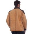 thumbnail image 2 of Scully 1089-187 XXL Men Canvas with Leather Trim Jacket, Tan - 2XL, 2 of 2