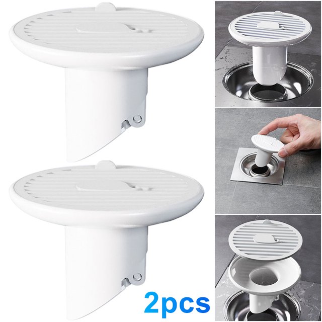 Drenaje Piso Filtro Inodoro Magnético Antiolor para Baño/cocina () Blanco