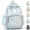 Blue, variant on Y2k Star Striped Backpack with Lace Backpack Lightweight Preppy | Kawaii Cute Coquette Backpack Multi-Pocket Nylon Y2k Bookbag for Walking Rucksack Fashion Travel Daypack