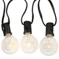 thumbnail image 1 of Kurt S. Adler UL1726WW UL 10-Light G40 Warm White LED Clear Glass Light Set, 1 of 1