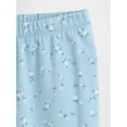thumbnail image 4 of Pantalones Leggings de Jersey para Niñas GAP Azul Piedra XS, 4 of 4
