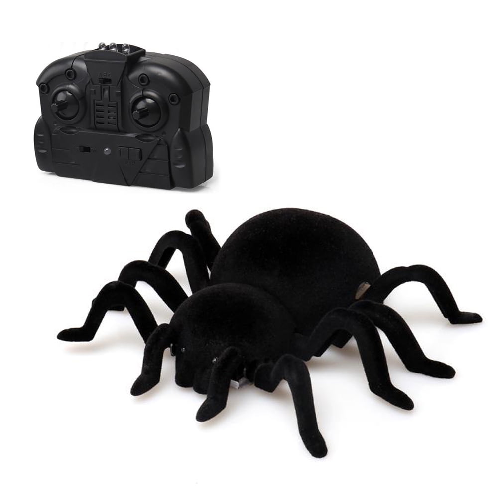 RC Car Wall Climbing Remote Control Fake Tarantula Spider Scary Prank Toys Gift 