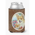thumbnail image 1 of "Caroline's Treasures 7084CC Corgi Momma Loves Roses Can or Bottle Hugger, Multicolor" Caroline's Treasures 7084CC, 1 of 1