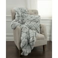 thumbnail image 2 of Rizzy Rugs Throw TH0524 Ivory Diamond Textured 50" x 60" Rectangle, 2 of 2