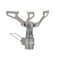 thumbnail image 2 of Lixada 25 g Ultra-Léger Mini de Poche Intégré en Alliage de Titane pour Cuisson Extérieure Brûleur Pliant Réchaud à Gaz de Camping 2700 W, 2 of 8