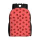 thumbnail image 1 of Easygdp Ladybugs On Red Polka Dot Mochila Versátil y Elegante: Comodidad, Almacenaje y Durabilidad para la Universidad, Trabajo, Viajes y Uso Diario, 1 of 8