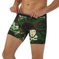 thumbnail image 3 of Disketp Camouflage Skull Men's Boxer Briefs Men’s Underwear Boxer Briefs for Men, 3 of 7