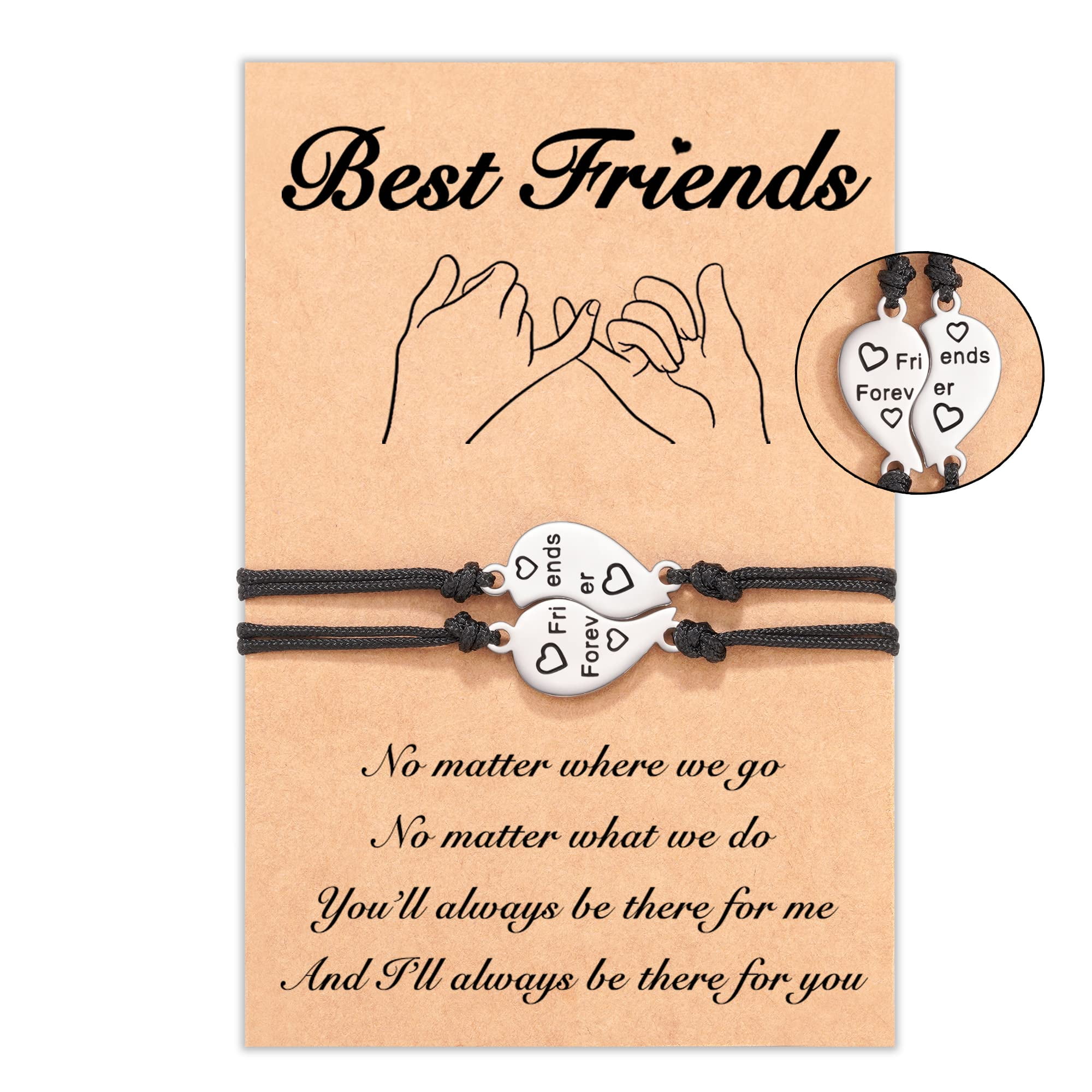 Best Friend Gift, Birthday for Best Friend, Best Friend Charm Bracelet, BFF Charm  Bracelet, Birthday Gift for Friend, Best Friend Jewelry