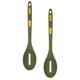 thumbnail image 4 of Heat Resistant Silicone Serving Spoon Set 2pcs Long Handle Flexible Nonstick Kitchen Colander Spoons for Family, Restaurant, Buffet, Cooking and, 4 of 5