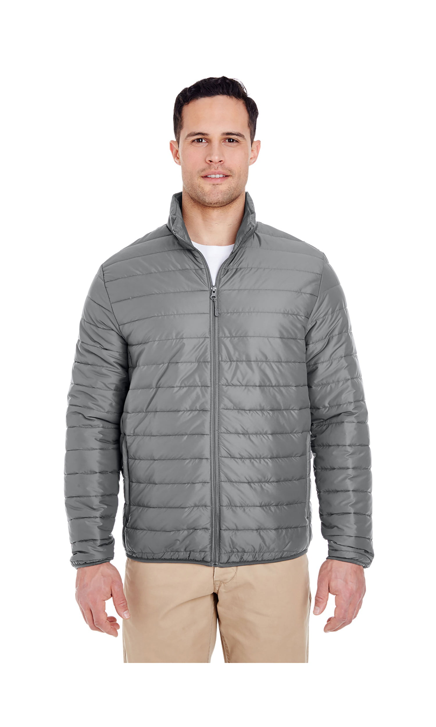UltraClub Men's Quilted Puffy Jacket, Style 8469 - Walmart.com