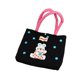 thumbnail image 5 of Bolso de mano bordado para mujer, novedoso, informal y elegante, para viajes y citas. Negro, 5 of 9