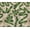 Green, variant on Mook Fabrics Christmas Green Ribbons Silver Snowflakes 100% Cotton Fabric By the yard