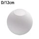 thumbnail image 1 of Matte White Globe Glass Lamp Shade Replacement Round Light Cover Fix, 1 of 5