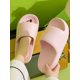 thumbnail image 1 of Green Simple Style Thick Sole Anti-slip Bathroom Household Women's Slippers, 1 of 4