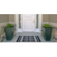 thumbnail image 2 of Linon Outdoor Washable Area Rug Collection, Navy and Ivory, 2' x 3', 2 of 7