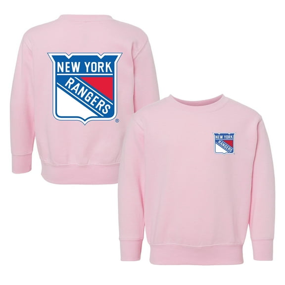 Toddler Chad & Jake Pink New York Rangers Pullover Sweatshirt