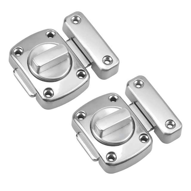 "2 Pcs Pestillo De Puerta BELUG Plata,acero Inoxidable "