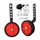 thumbnail image 5 of Ruedines de entrenamiento para bicicletas infantiles, repuesto ligero para bicicletas rojo, 5 of 8