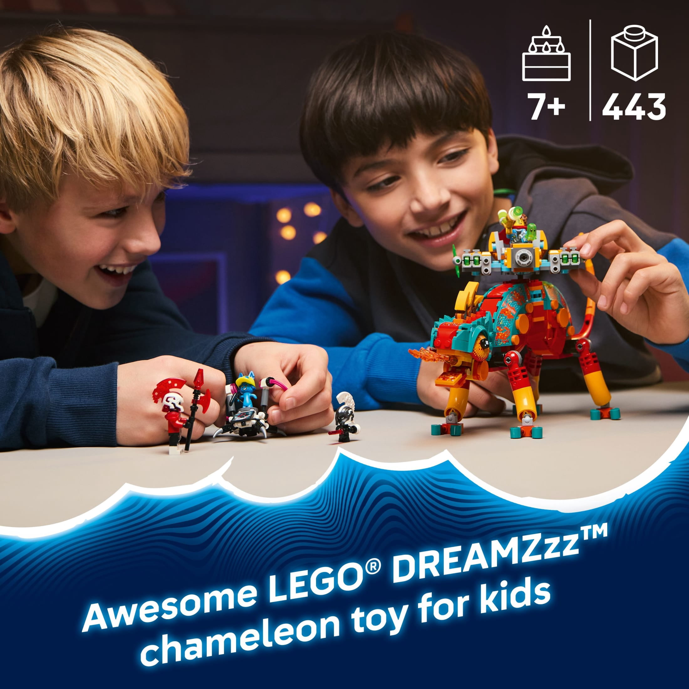 LEGO DREAMZzz Mateo‚Äôs Fire Chameleon Building Toy - Play Set for