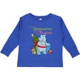 thumbnail image 3 of Inktastic I Want a Hippopotamus for Christmas Boys or Girls Long Sleeve Toddler T-Shirt, 3 of 5