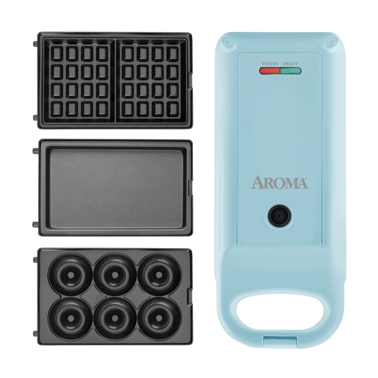 Flip Waffle and Donut Maker with Interchangeable Plates photo 1