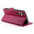 thumbnail image 4 of Magnetic Wallet Case with Card Holder & Stand for Samsung Galaxy A16 Red, 4 of 6