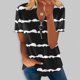 thumbnail image 2 of Blusa informal elegante de manga corta con cremallera y cuello redondo para mujer OAVQHLG3B Store lin121212, 2 of 5