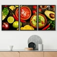 thumbnail image 2 of wall26 - Mexican Food Concept - Framed Canvas Art Wall Art - 24"x36"x3 BLACK, 2 of 5