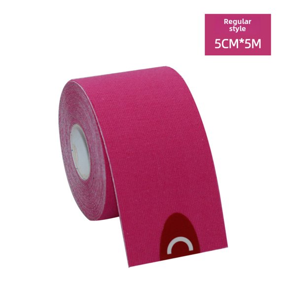 Professional Kinesiology Tape with Henkel Adhesive - Pink Athletic Muscle Support Tape for Sports, Fitness, Recovery, and Body Beauty; Ideal for Running, Cycling, Hiking, Dance, and Post-Workout