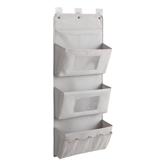 Bolsas de Regalo de Tela Pequeña Bolsa Colgante de Almacenamiento de Tela Ropa Interior Multirejilla Calcetines Puerta de Almacenamiento Detrás de la Pared Bolsa de Almacenamiento Colgante de la Pared