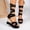 A_ Black Wedge Shoes for Women, variant on CYMMPU Women's Printed Tall Wrap Strap Platform Wedge Sandals Open Toe Slip On Shoes for Casual Outdoor Occasions Multicolor 40