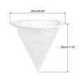 thumbnail image 2 of Unique Bargains 600 Mesh Paint Filter Bag, 9.8' Dia Cone Shape Nylon Strainer for Filtering Paint, Gasoline, Fuel, Ink, 2 of 6