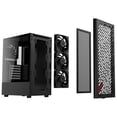 thumbnail image 4 of Gabinete Gamer XPG VALOR AIR ATX Media Torre 4 FAN Cristal Templado Negro negro XPG VALORAIRMT-BKCWW, 4 of 5
