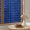 Navy, variant on Window Privacy Film Decorative, Buffalo Plaid Stained Glass Window Film for Home Front Door, Christmas Blue Black Checkered Farmhouse Grid Non-Adhesive Rainbow Windows Sticker Cling Tint 17.7"x39.3"