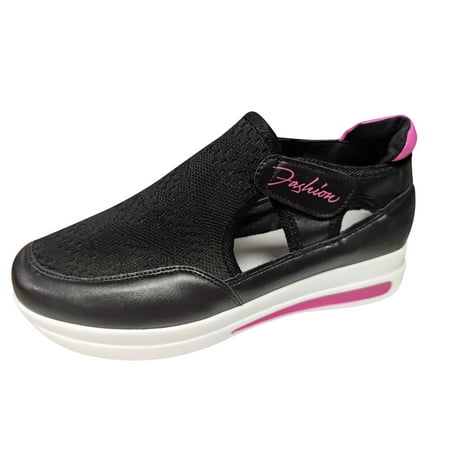 

Womens Casual Dress Shoes Wide Hook Mesh Shoes Size Heel Breathable Flat Comfortable Casual Shoes Size 17