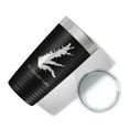 thumbnail image 5 of El Dorado Lake Map Tumbler Travel Mug Insulated Laser Engraved Coffee Cup Kansas 20 oz Black, 5 of 5