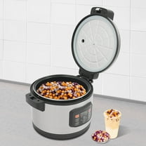 Dwellnix Pearl Cooker for Milk Tea, Automatic Boba Machine, 1850W Power, 12L Capacity, Fast Heating & Keep Warm Function, Commercial Use for Boba, Tapioca, Sago