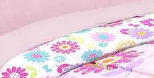 Idea Nuova Daisy Flowers 3-Piece Toddler Bedding Set with BONUS Matching Pillow Case - image 4 of 5