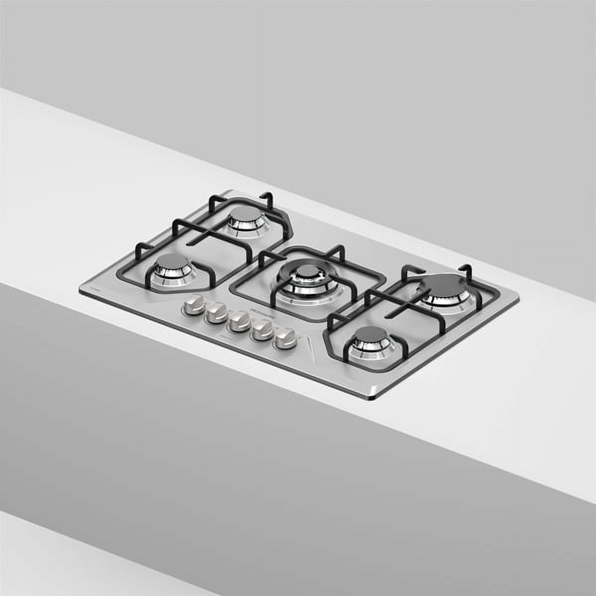 Electrolux Frigidaire Gas Cooktop Stainless Steel with 5 Burners