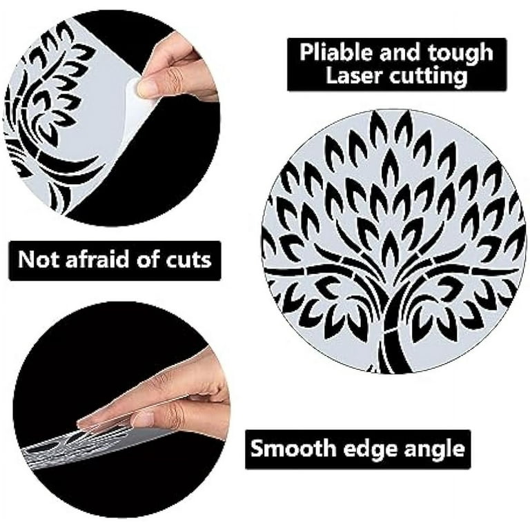 Tree Stencils Tree of Life Stencil for Painting on Wood Airbrush Natural  Plants Small Palm Tree