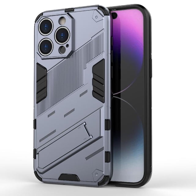 Funda para iPhone 15 PRO MAX Protección A Prueba De Golpes Con Soporte De TPU Duradero Y Práctico