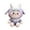 violet, variant on kusrkot Cute Sheep Toy Sofa Cushion Animal Doll Comfortable for Kids Birthday Gift pink
