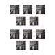 thumbnail image 2 of Xihbxyly Ofertas de Hoy 10 Pegatinas de Azulejos de Cristal para Pared Autoadhesivas, 2 of 7