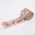 thumbnail image 4 of Coxeer Christmas Ribbon Burlap Vintage Festival Plaid DIY Wrapping Ribbon Craft Ribbon, 4 of 4