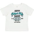 thumbnail image 3 of Inktastic Happy Father's Day Best Ever Boys or Girls Baby T-Shirt, 3 of 5