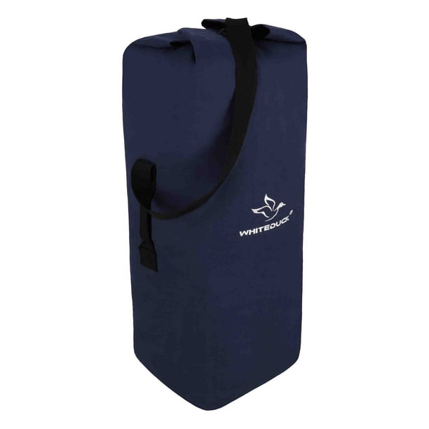 WHITEDUCK Top Load Canvas Duffle Bag, Water Resistant Army Style