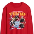 thumbnail image 2 of Marvel Thor - Thunder God - Men's Long Sleeve Graphic T-Shirt, 2 of 4