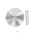 thumbnail image 2 of Placa de cocina eléctrica Cateissary Acero inoxidable 20 Tipo reposapiés, 2 of 6